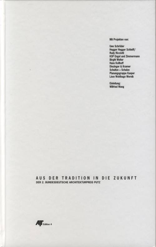 2. Bundesdeutscher Architekturpreis Putz 2002